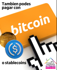 Ahora podes pagar con Criptomonedas #Bitcoin #USDT #USDC y mucho mas