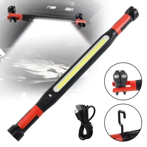 Lámpara de Trabajo LED Recargable Magnética