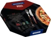 Thumbnail Kit para Pizza Tramontina con Láminas en Acero Inoxidable y Mangos de Polipropileno Negro de 14 Piezas0